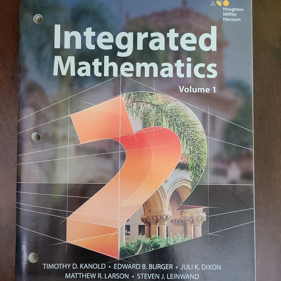 Integrated Mathematics 2, volume 1 - Picture 1 of 1